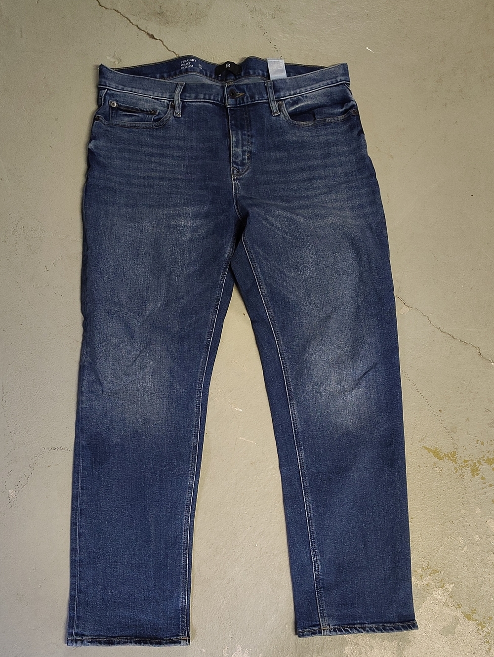 Banana Republic Men's Dark Blue Slim Straight Jeans